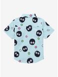 Our Universe Studio Ghibli Spirited Away Soot Sprite Allover Print Toddler Woven Button-Up - BoxLunch Exclusive, LIGHT GREEN, alternate