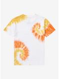 Studio Ghibli Howl's Moving Castle Calcifer Tie-Dye Youth T-Shirt - BoxLunch Exclusive, BEIGE, alternate