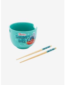 Plus Size Disney The Little Mermaid Ursula’s Shrimpy Bits Ramen Bowl with Chopsticks, , hi-res