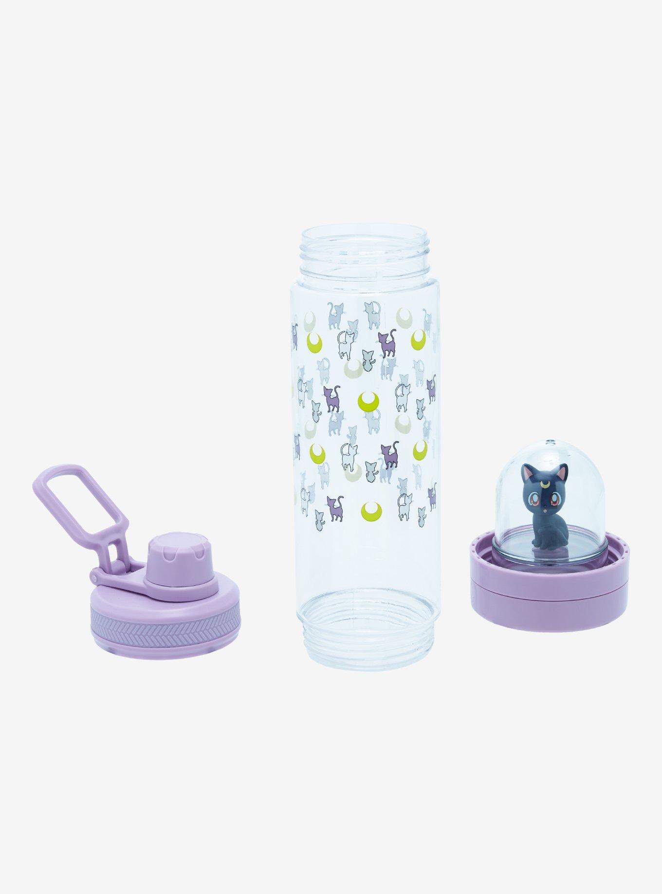 Sailor Moon Luna Figure Water Bottle, , alternate