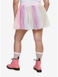 Sweet Society Rainbow Tulle Tutu Skirt Plus Size, , alternate