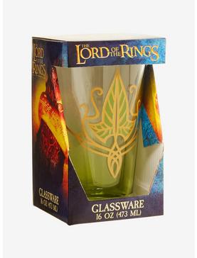 The Lord of the Rings Leaf of Lorien Pint Glass , , hi-res