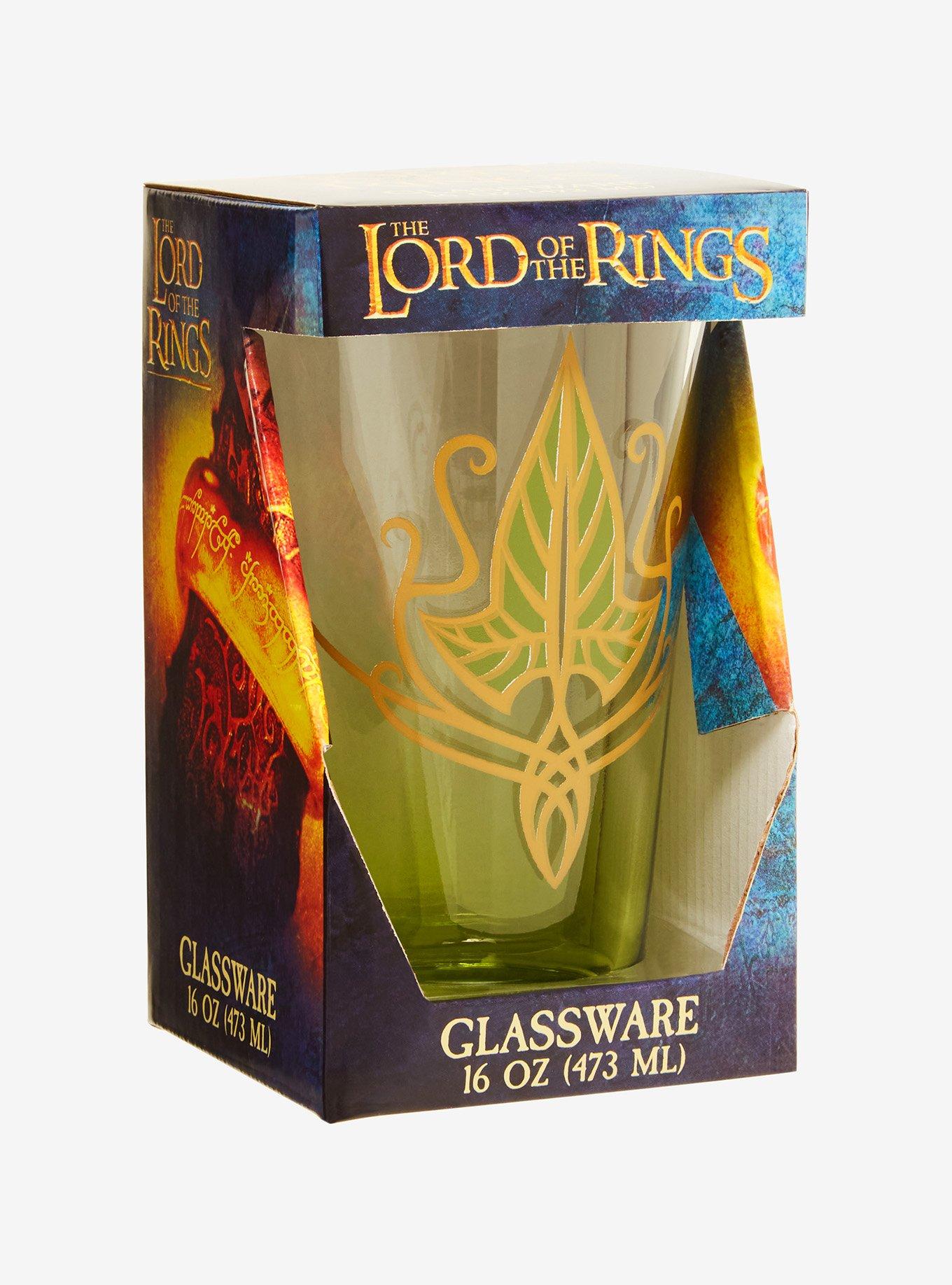 The Lord of the Rings Leaf of Lorien Pint Glass , , alternate
