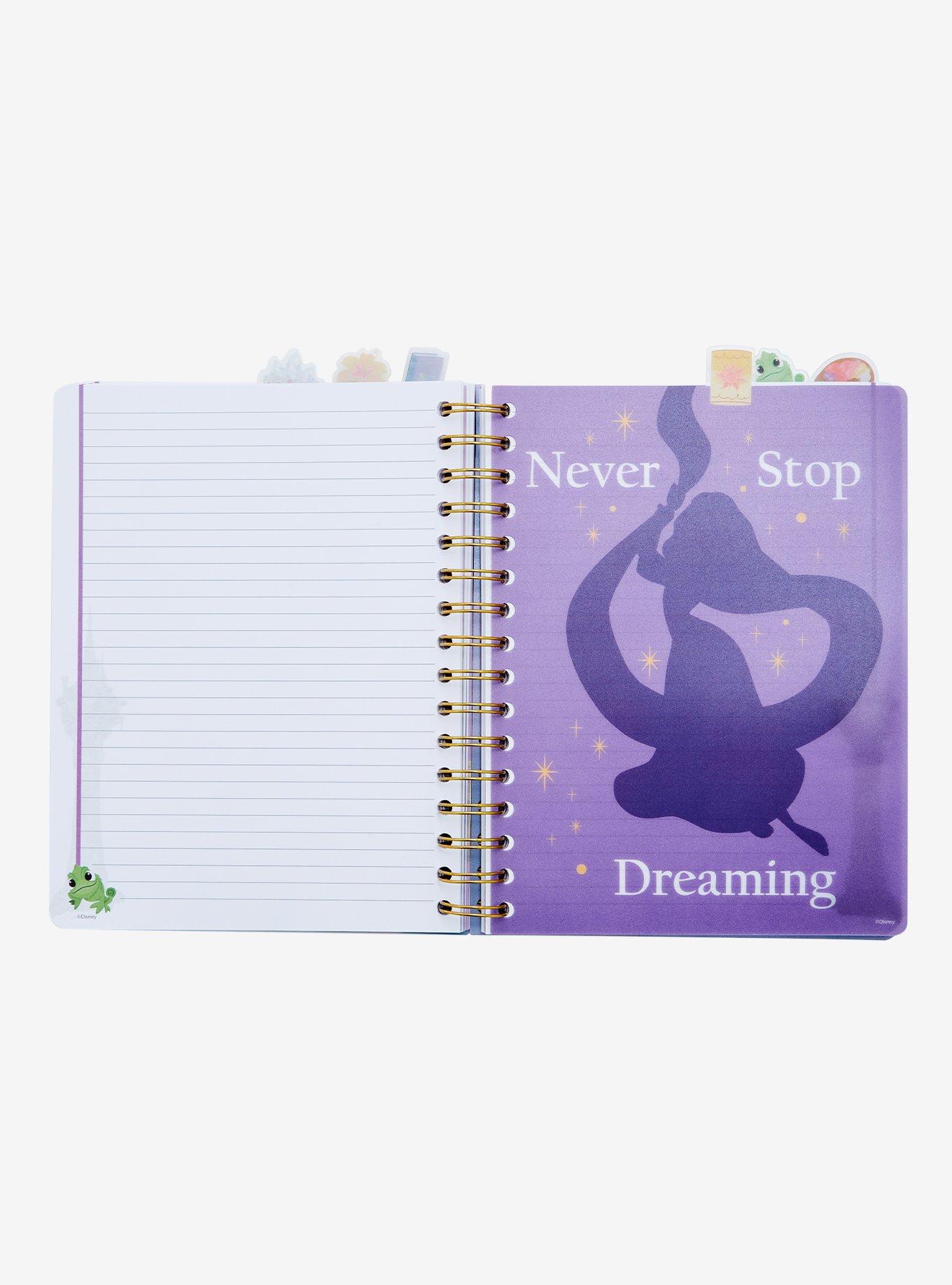Disney Tangled Rapunzel Painting Figural Tab Journal, , alternate