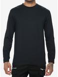 Skeleton Torso Long-Sleeve T-Shirt, BLACK, alternate
