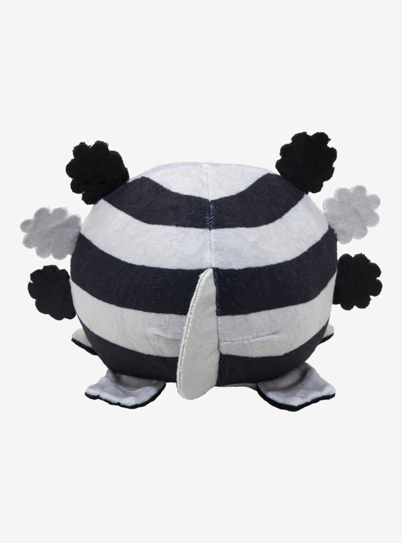 Tee Turtle Axolotl Black & Grey Reversible Plush Hot Topic Exclusive, , alternate