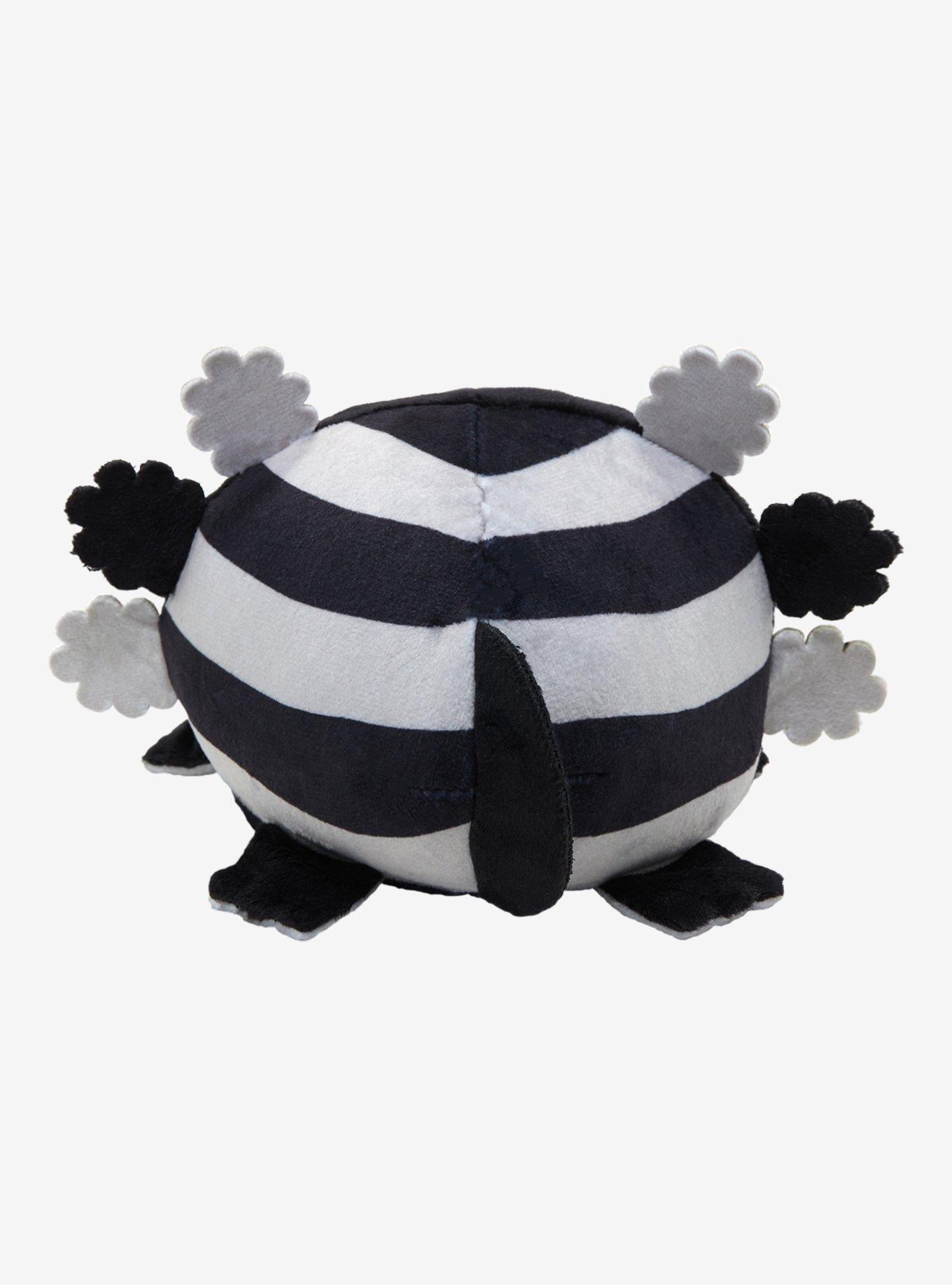 Tee Turtle Axolotl Black & Grey Reversible Plush Hot Topic Exclusive, , alternate
