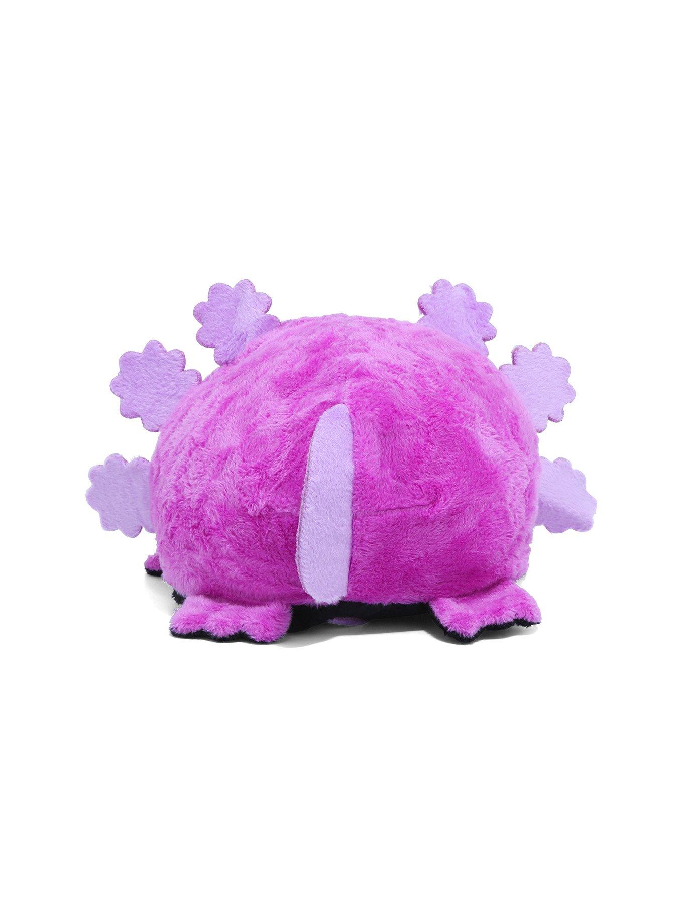 Tee Turtle Axolotl Purple & Black Reversible Plush, , alternate