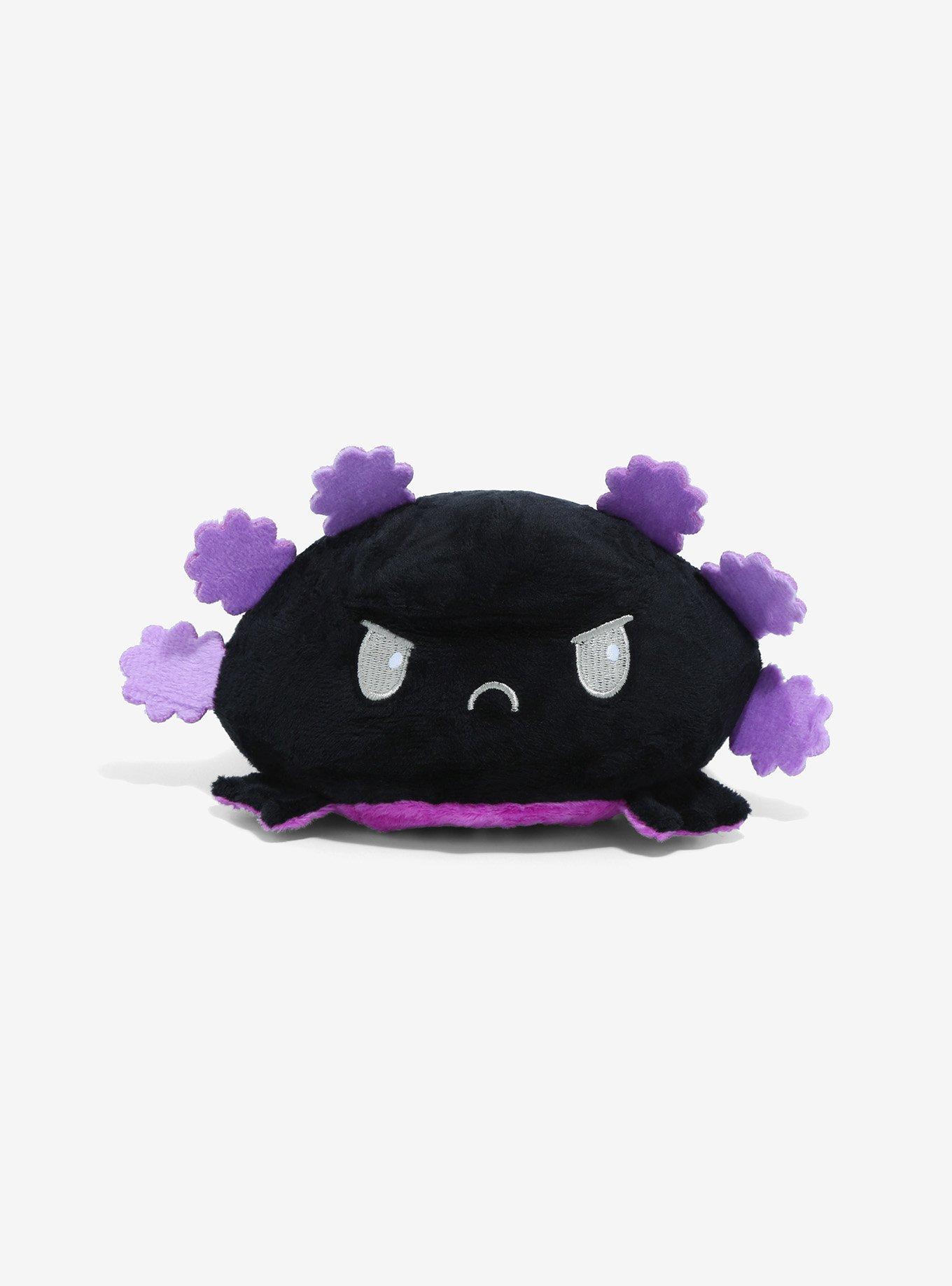 Tee Turtle Axolotl Purple & Black Reversible Plush, , alternate