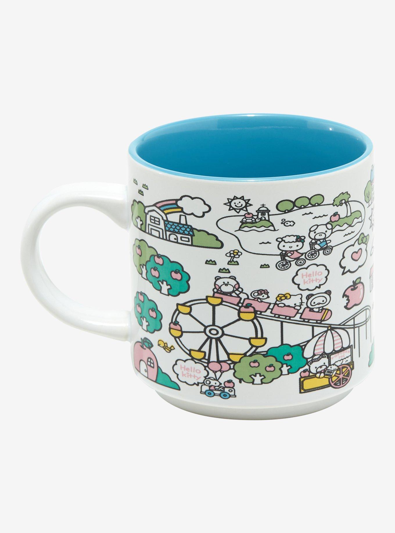Hello Kitty Neighborhood Scene Mug, , alternate