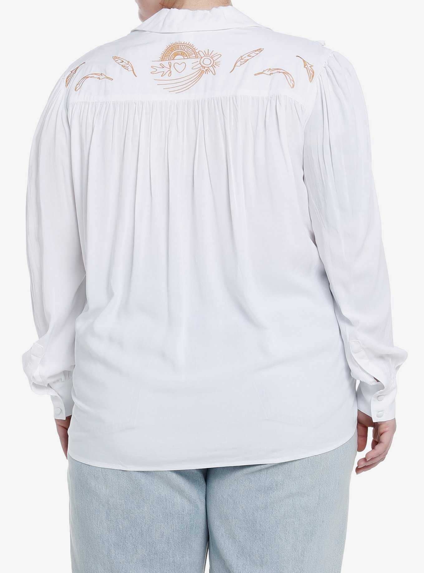 Studio Ghibli Howl's Moving Castle Wizard Howl Cosplay Girls Woven Top Plus Size, , hi-res
