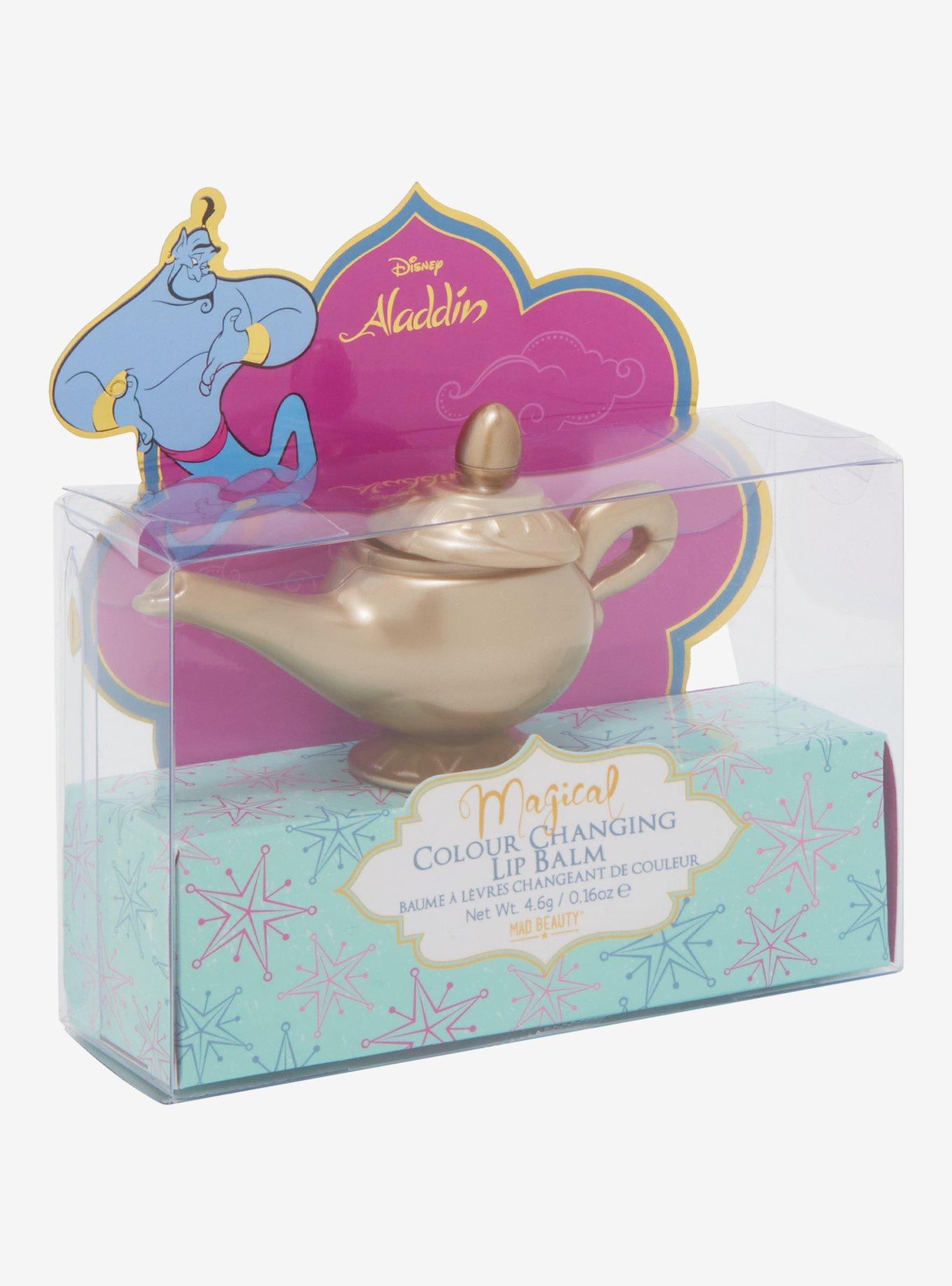 Disney Aladdin Magic Lamp Figural Color-Changing Pineapple Scent Lip Balm, , alternate