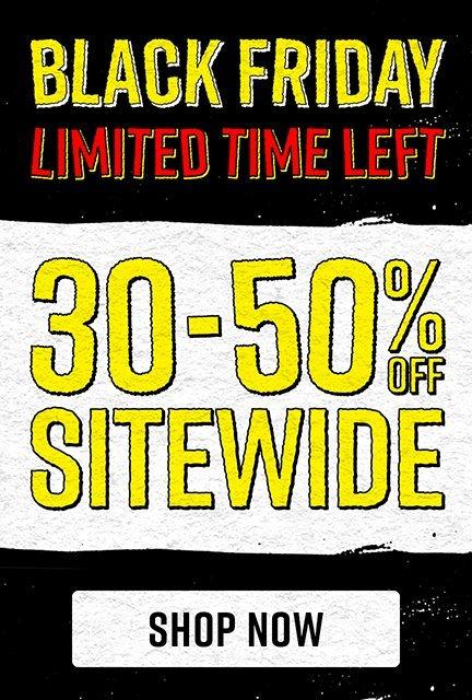 Shop 30% To 50% Off Sitewide