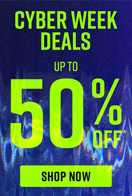 Shop Up To 50% Off Cyber Deals
