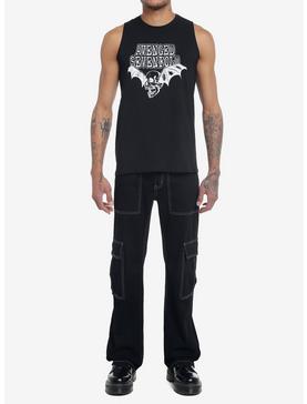 Plus Size Avenged Sevenfold Winged Skull Tank Top, , hi-res