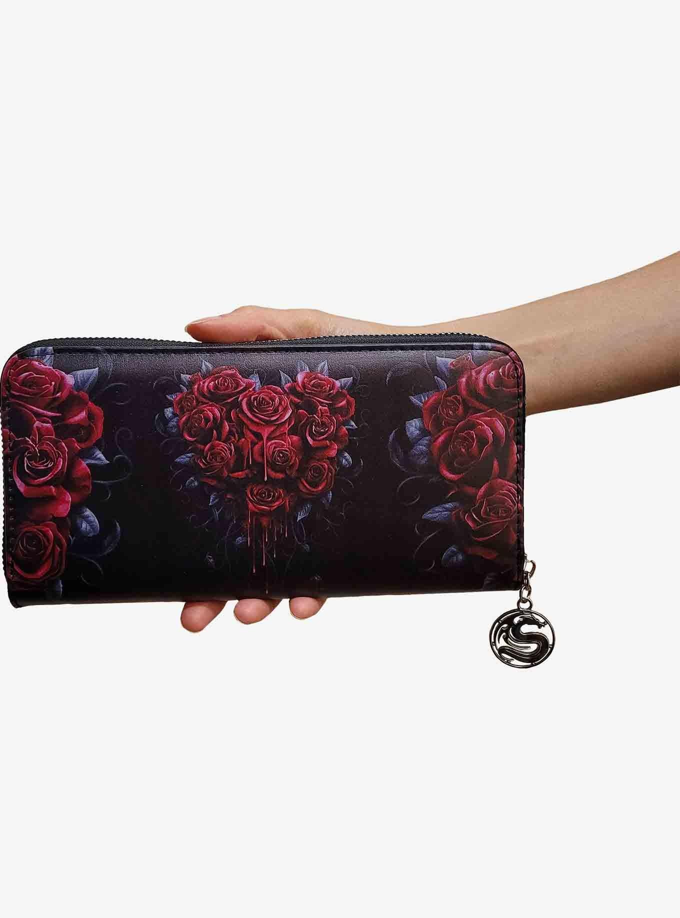 Bleeding Heart Ladies Clutch Bag, , alternate