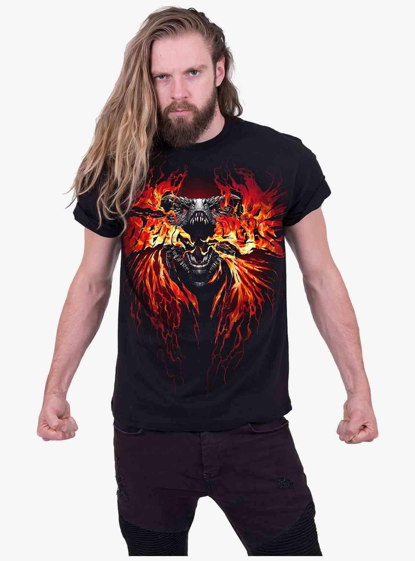Game Of Thrones Fire And Blood T-Shirt, BLACK, alternate