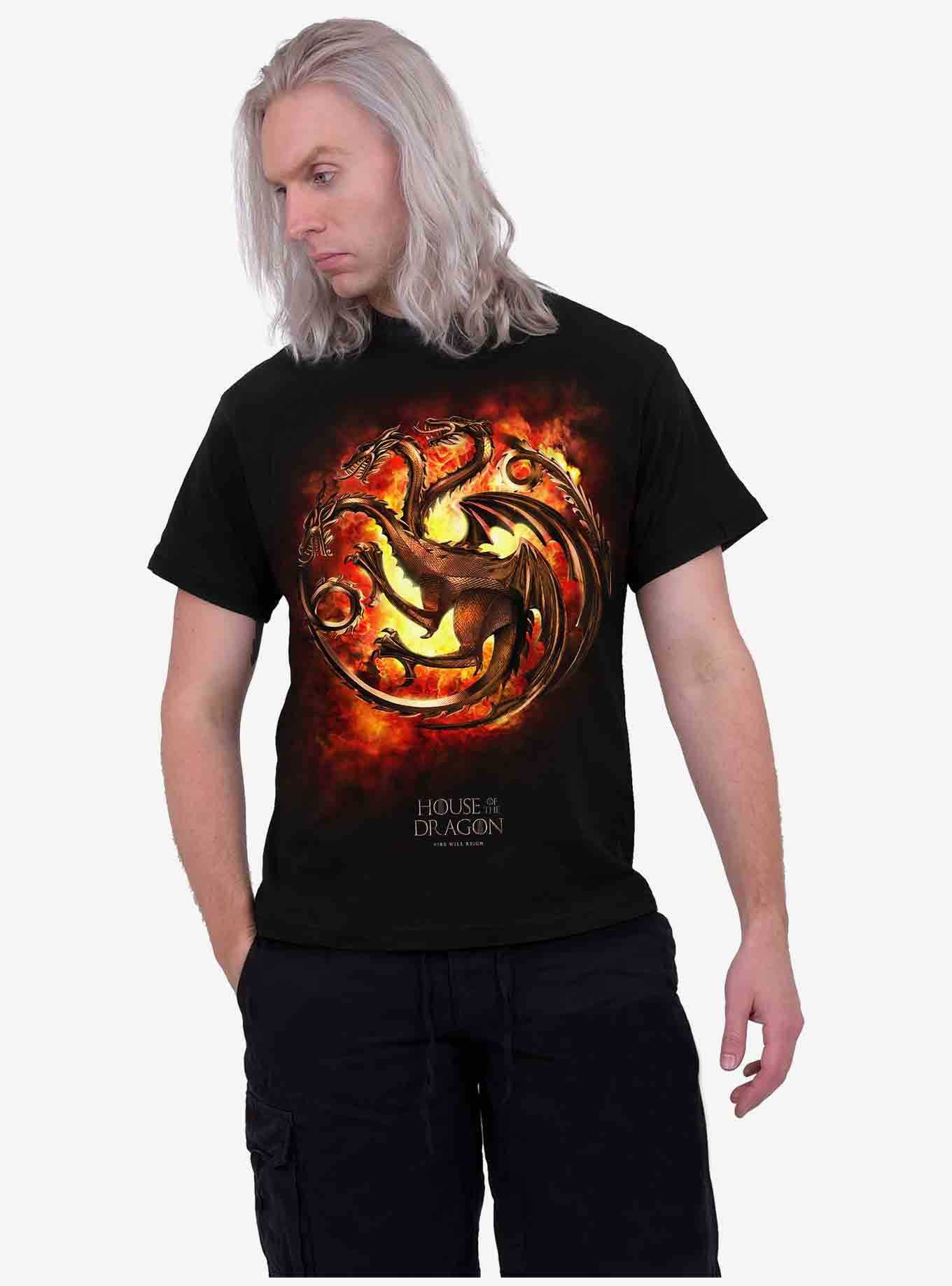 House Of The Dragon Dragon Flames T-Shirt, , hi-res