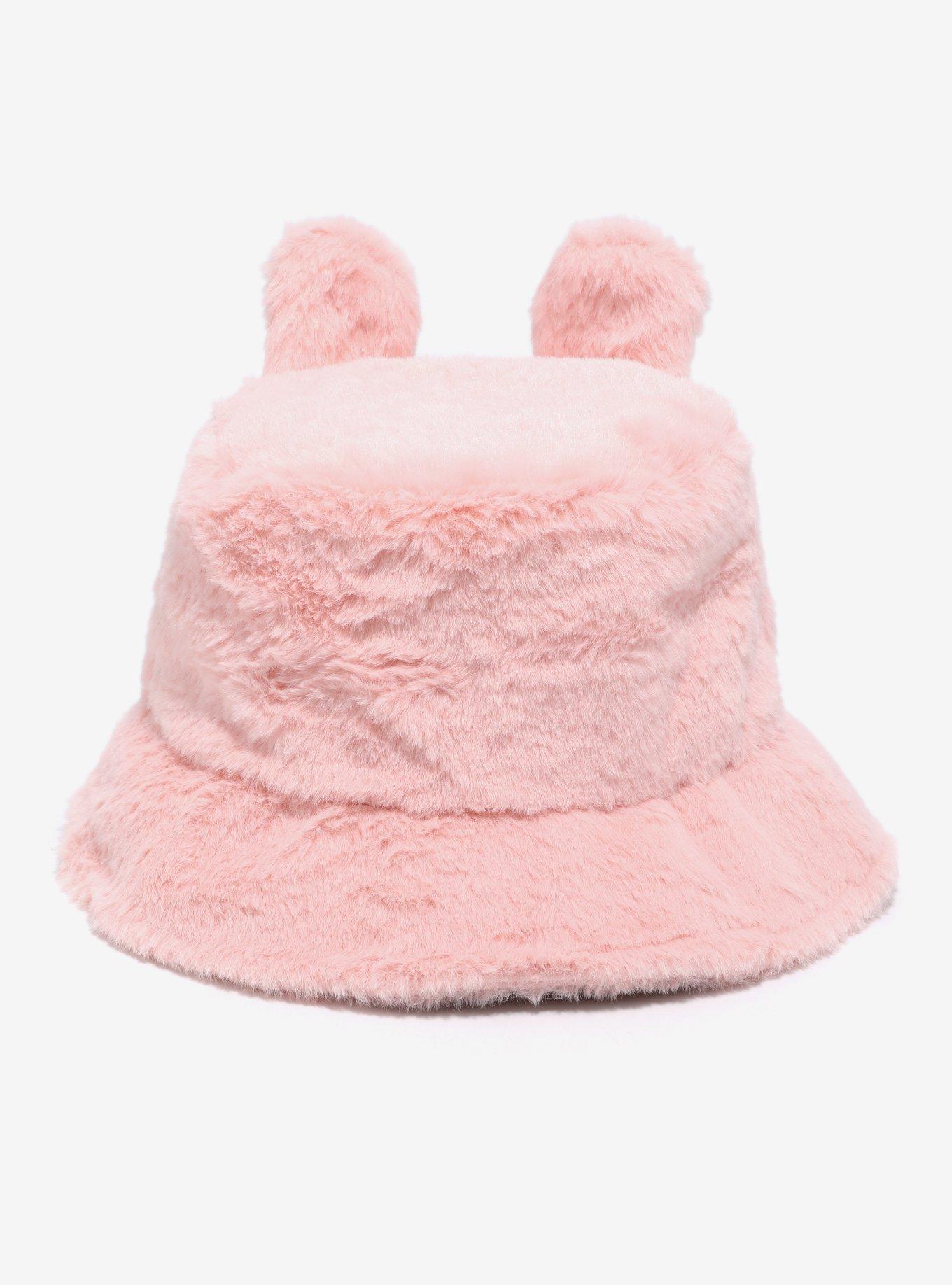 Pig Fuzzy Bucket Hat, , alternate