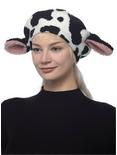 Fuzzy Cow 3D Ears Beret, , alternate