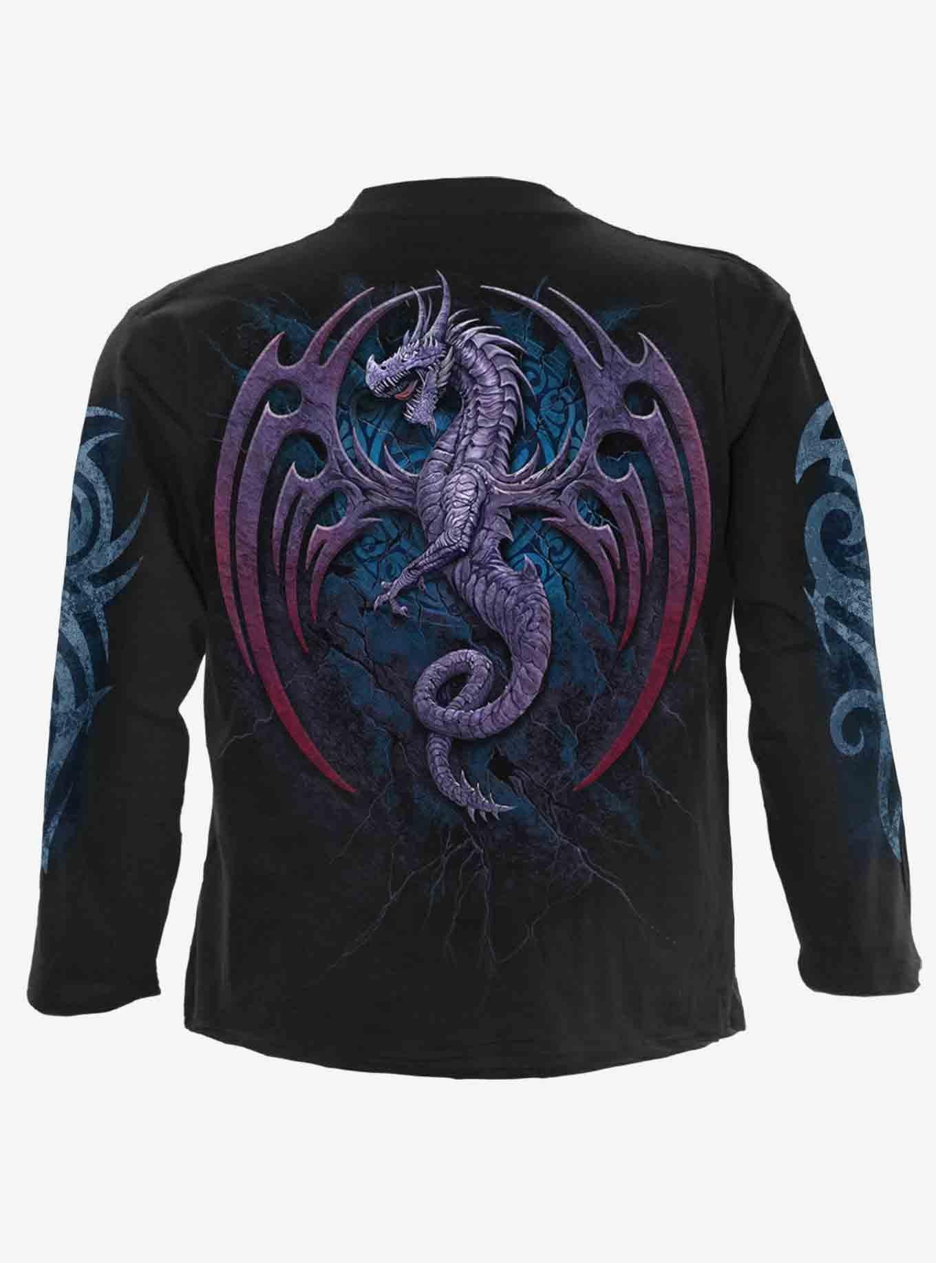 Dragon Borne Long-Sleeve T-Shirt, BLACK, alternate