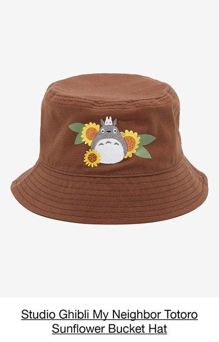 Studio Ghibli My Neighbor Totoro Sunflower Bucket Hat