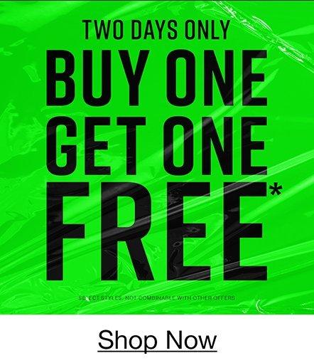 Shop Buy One, Get One Free