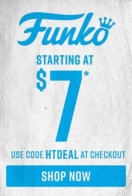 Shop Funko Starting At $7