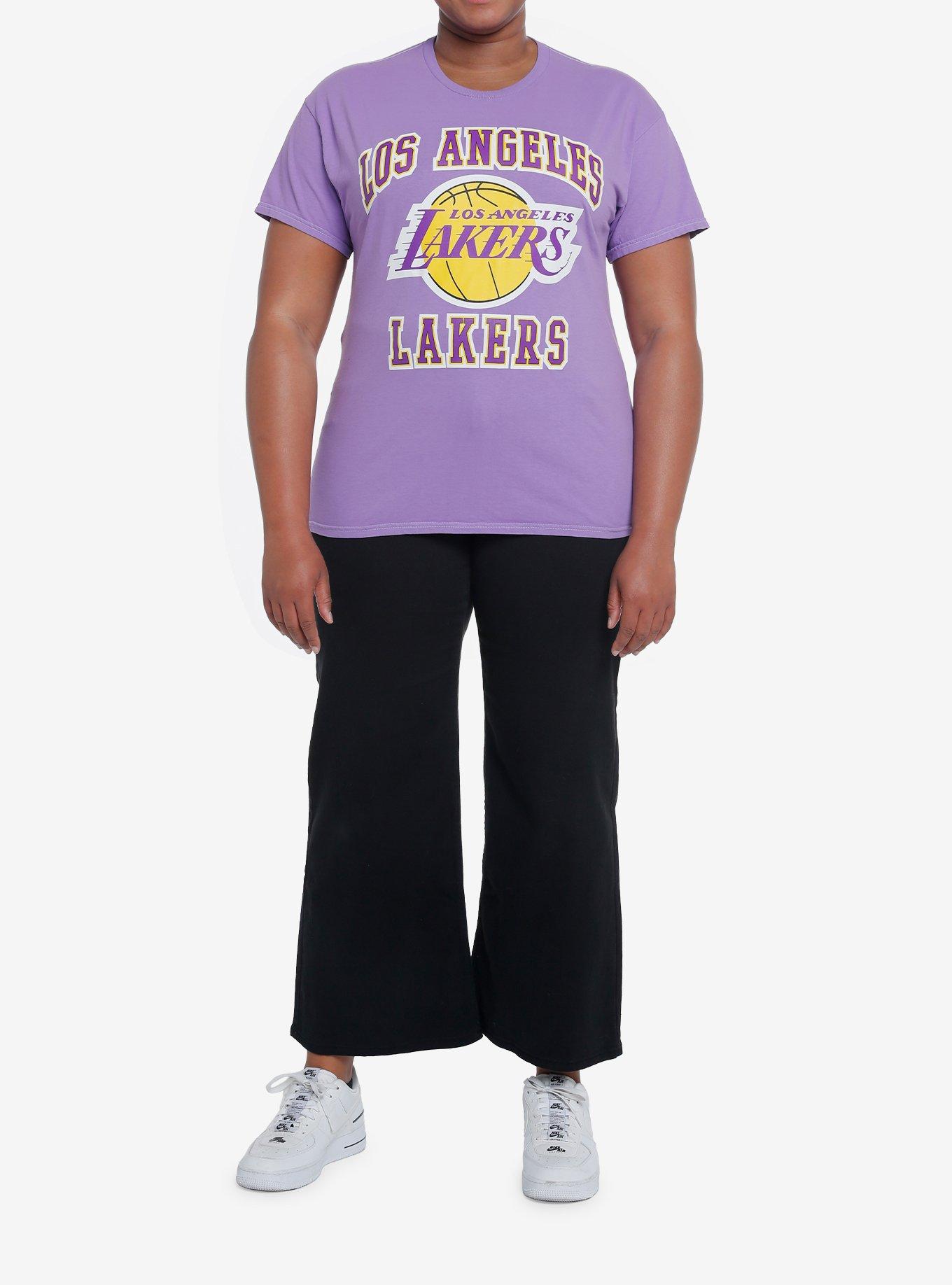 Plus Size - NBA Los Angeles Lakers Purple V-Neck Tee - Torrid