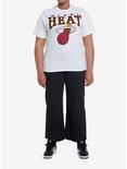 Her Universe NBA Miami Heat T-Shirt Plus Size, BRIGHT WHITE, alternate
