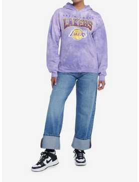 Her Universe NBA Los Angeles Lakers Tie-Dye Hoodie, , hi-res