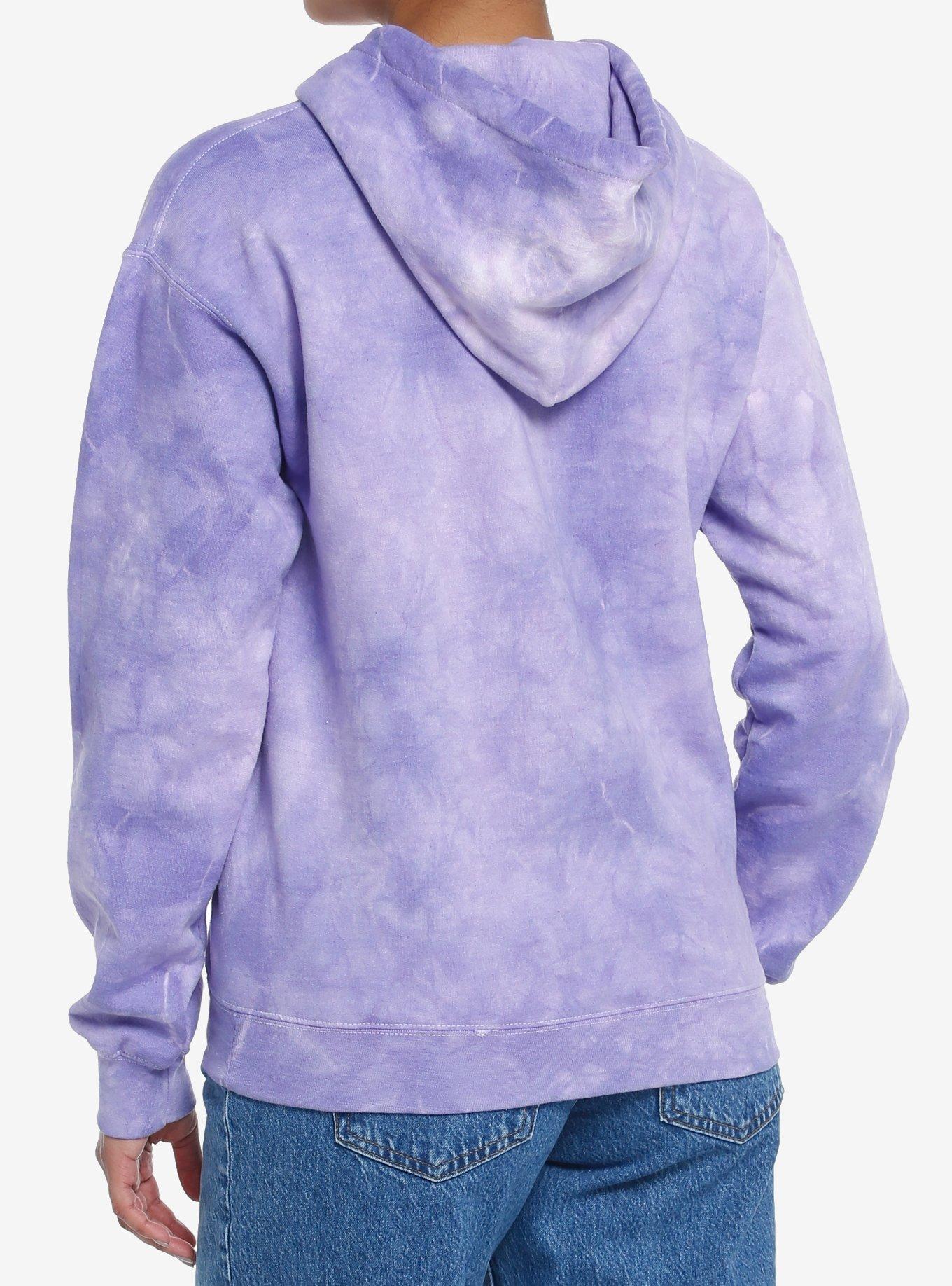 Her Universe NBA Los Angeles Lakers Tie-Dye Hoodie, PURPLE, alternate