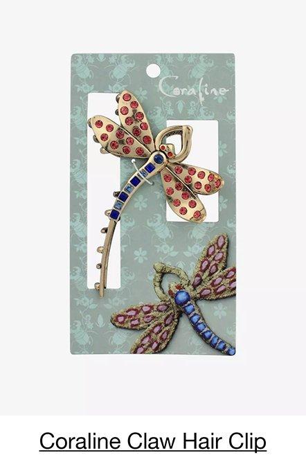 Coraline Dragonfly Claw Hair Clip