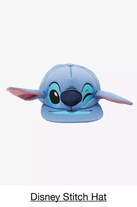 Disney Stitch 3D Ear Snapback Hat
