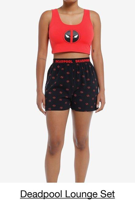 Marvel Deadpool Girls Lounge Set
