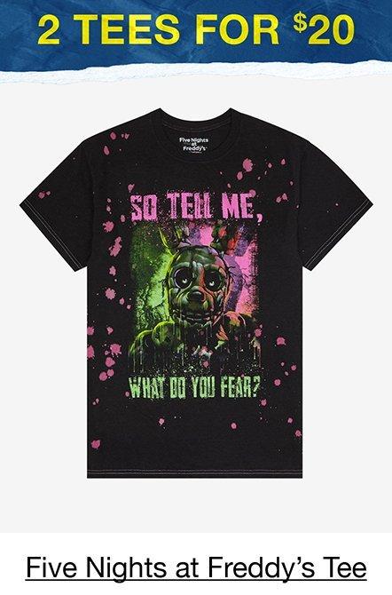 Five Nights At Freddy's Springtrap Splatter T-Shirt