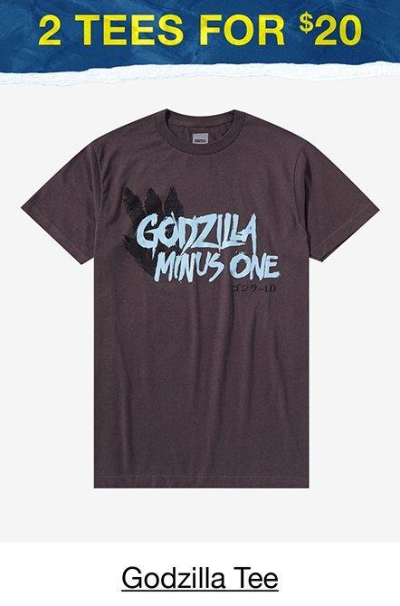 Godzilla Minus One Godzilla Foot T-Shirt