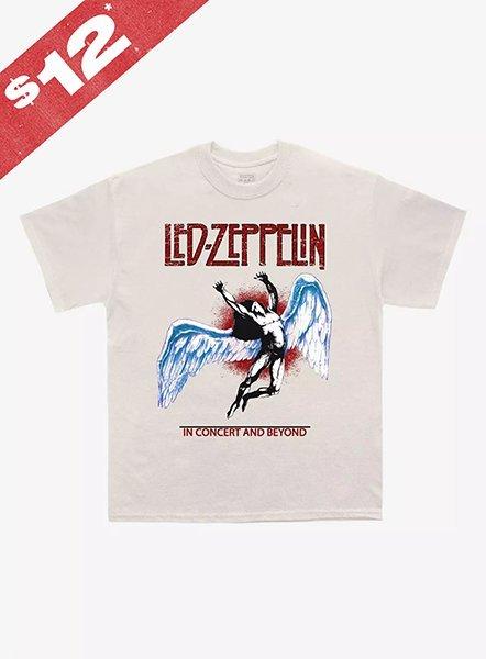 Led Zeppelin Icarus Boyfriend Fit Girls T-Shirt