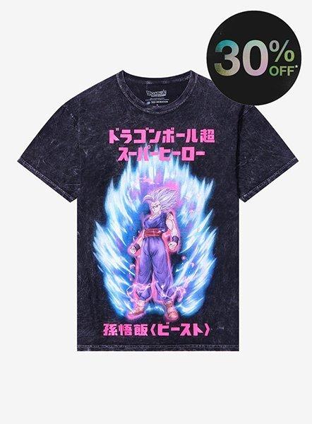 Dragon Ball Super Gohan Beast Mineral Wash T-Shirt