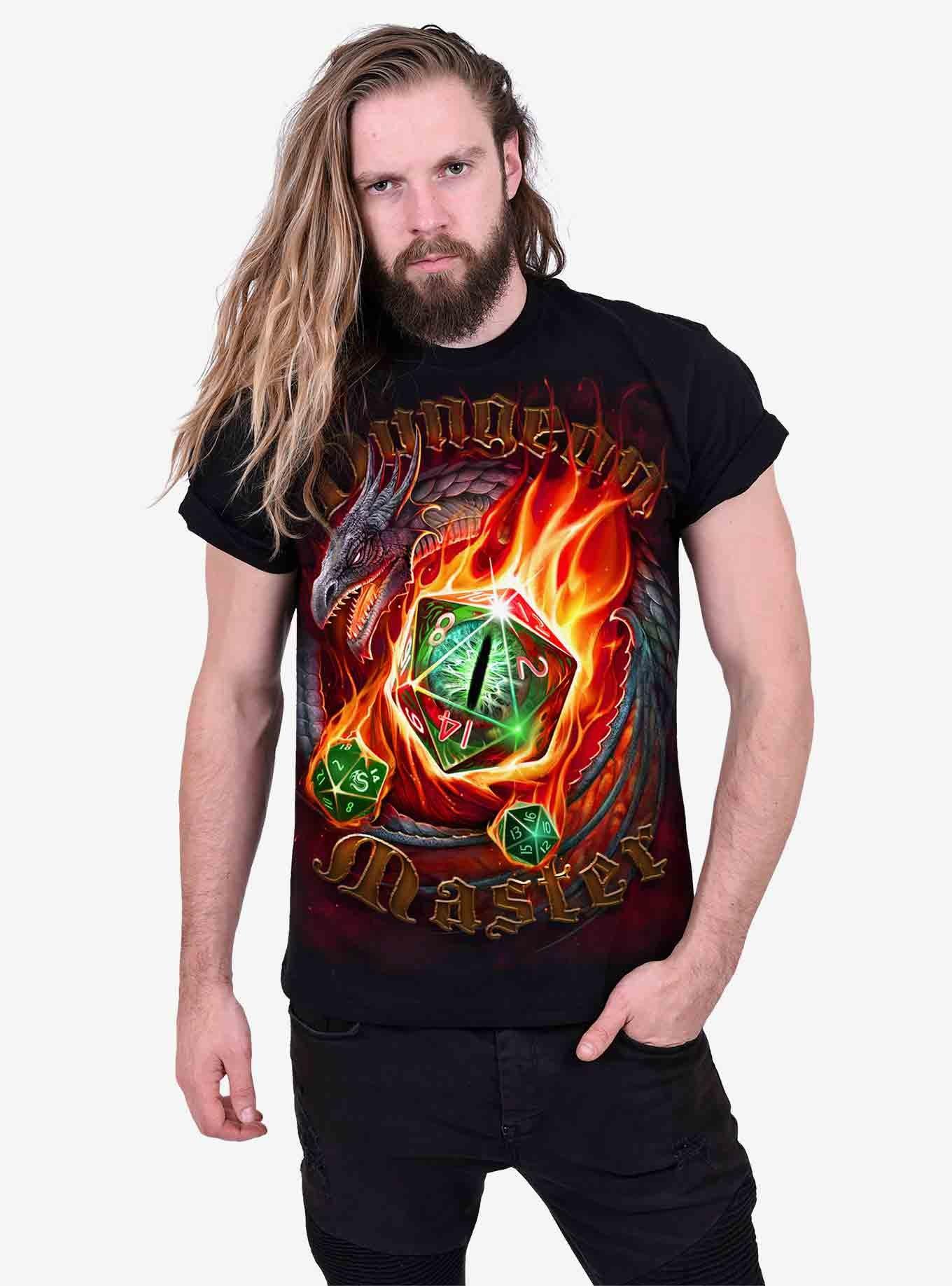 Dungeon Master T-Shirt, BLACK, alternate