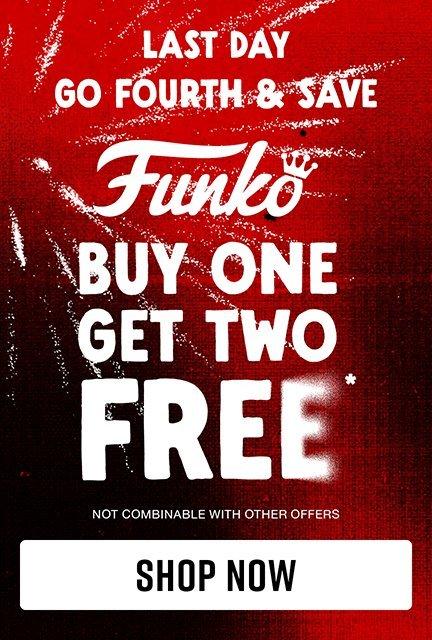 Buy One, Get Two Free Funko