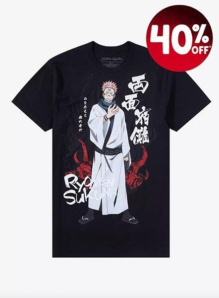Jujutsu Kaisen Sukuna Jumbo Print T-Shirt