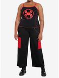 Her Universe Marvel Spider-Man: Across The Spider-Verse Miles Cami Plus Size, BLACK  RED, alternate