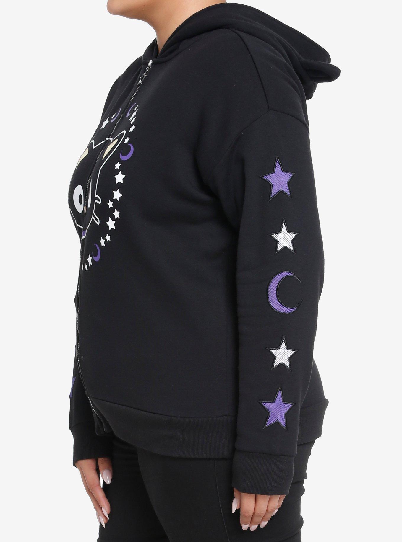 Chococat Celestial Cat Ears Girls Hoodie Plus Size, MULTI, alternate