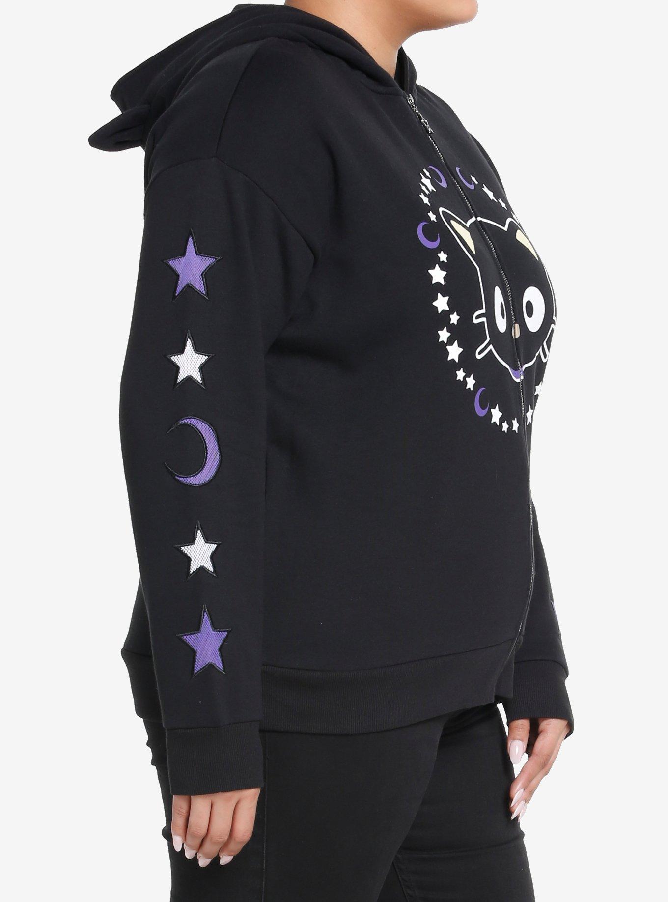 Chococat Celestial Cat Ears Girls Hoodie Plus Size, MULTI, alternate