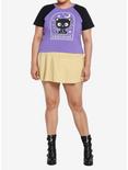 Chococat Celestial Girls Raglan T-Shirt Plus Size, MULTI, alternate