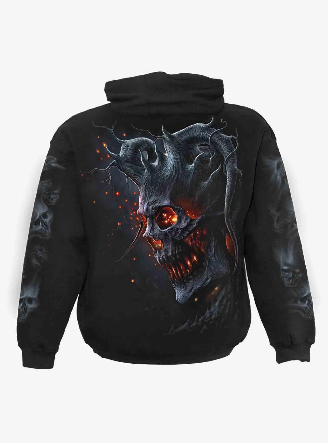 Death Embers Hoodie, BLACK, alternate