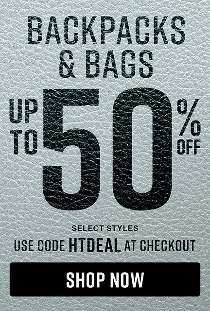 Shop Up To 50% Off Backpacks & Bags