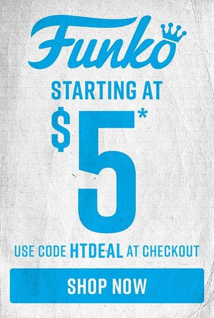 Shop Funko Starting At $5