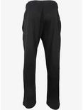 Urban Fashion Mens Organic Pyjama Trousers, BLACK, alternate